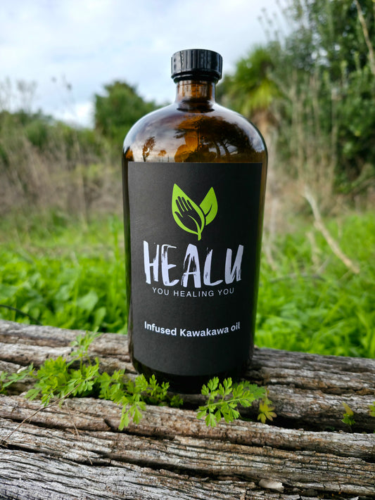 Healu Kawakawa Infused Oil – Pure Almond Base