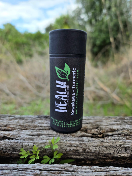 Kawakawa & Turmeric Anti-Inflammatory Balm 60g Push-Up Tube