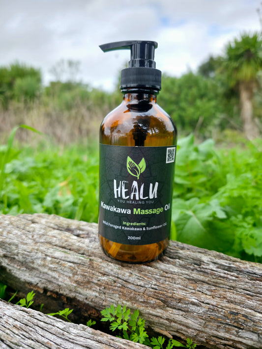 Healu Soothe – Kawakawa Massage & Body Oil